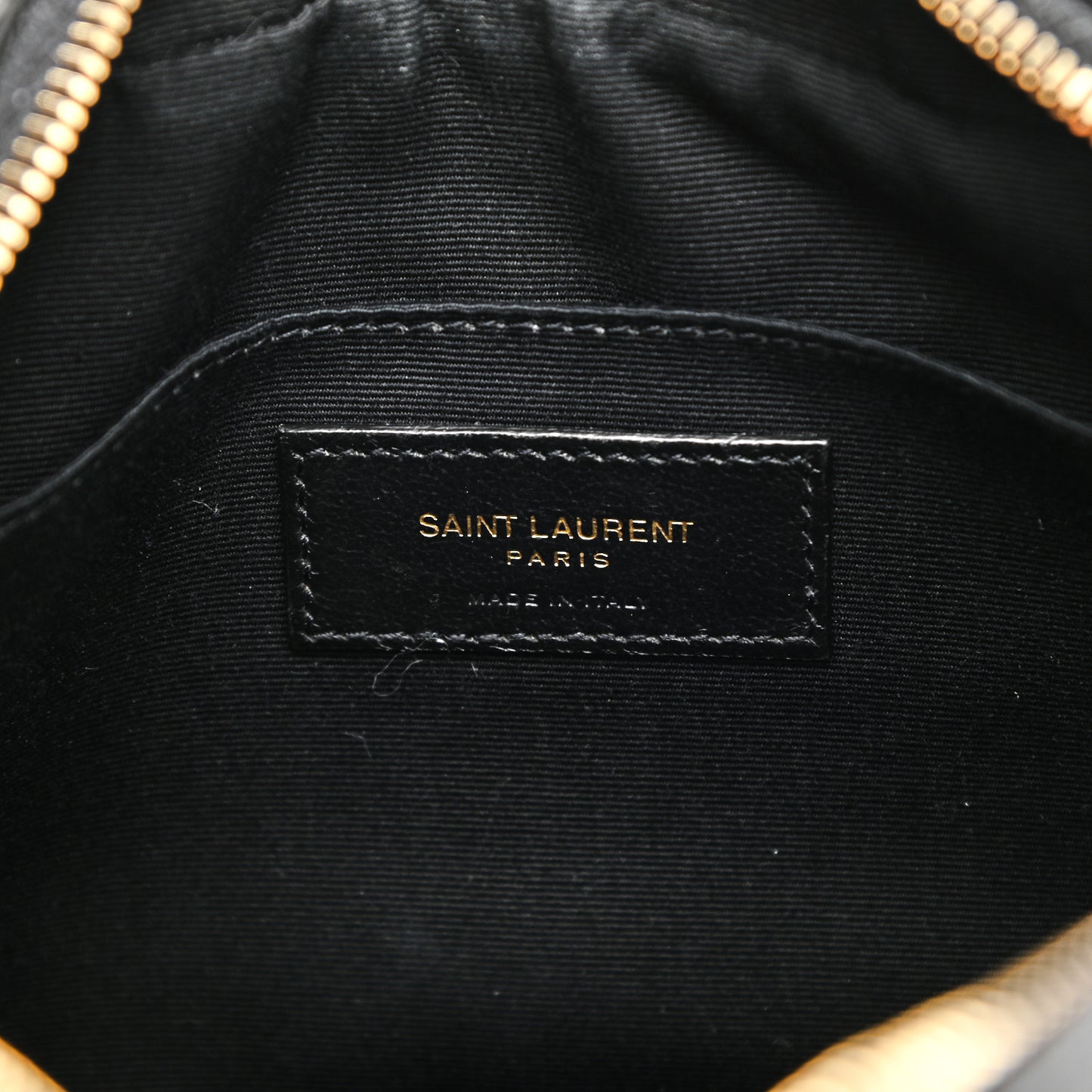 Calfskin Matelasse Monogram Lou Camera Bag Black