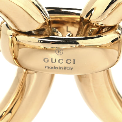 Gucci Metal Single Horsebit Bracelet L Gold 4 of 5