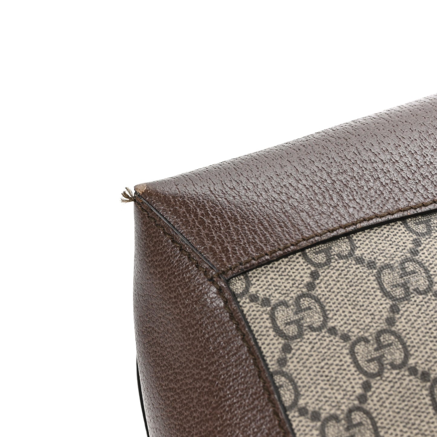 GG Supreme Monogram Web Ophidia Tote Brown