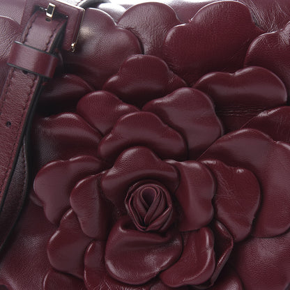 Valentino Garavani Nappa Atelier 03 Rose Edition Small Flap Crossbody Bag Cerise 9 of 9