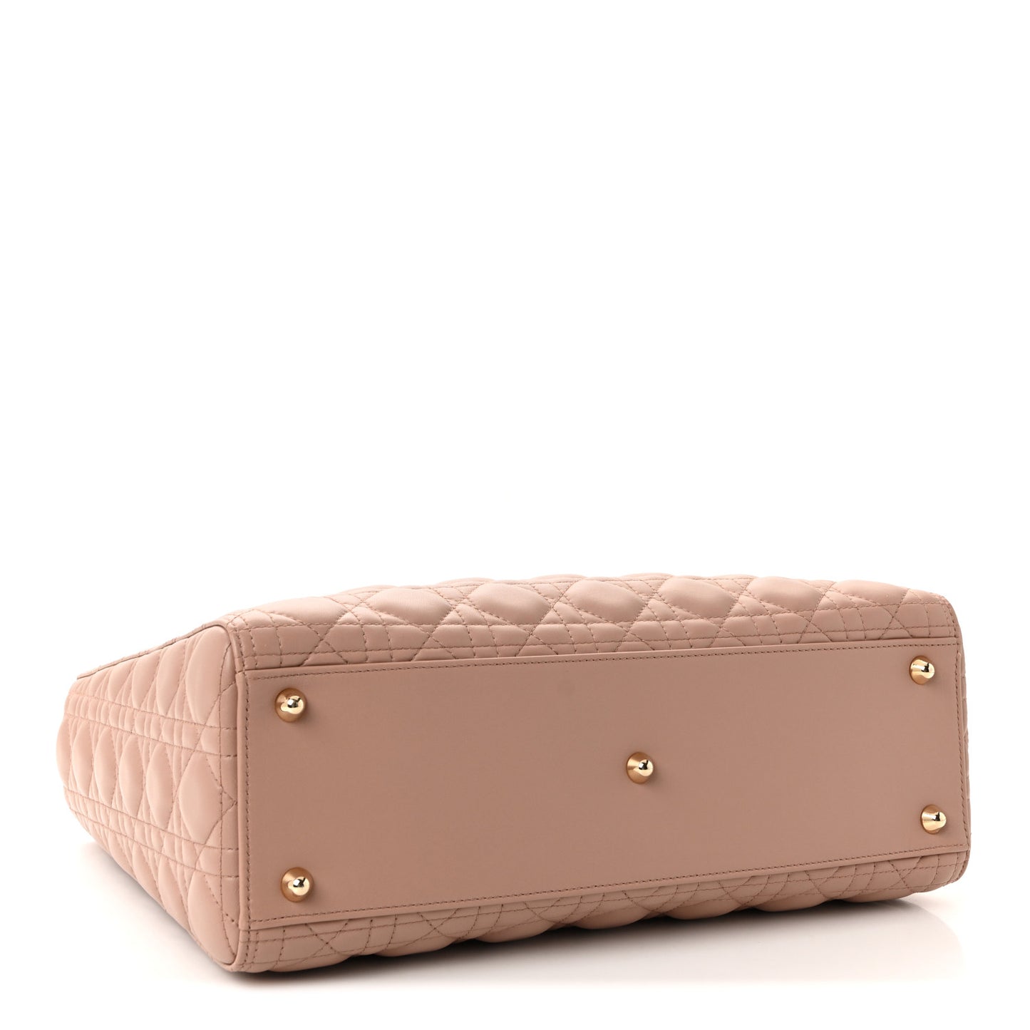 Lambskin Cannage Large Lady Dior Fard