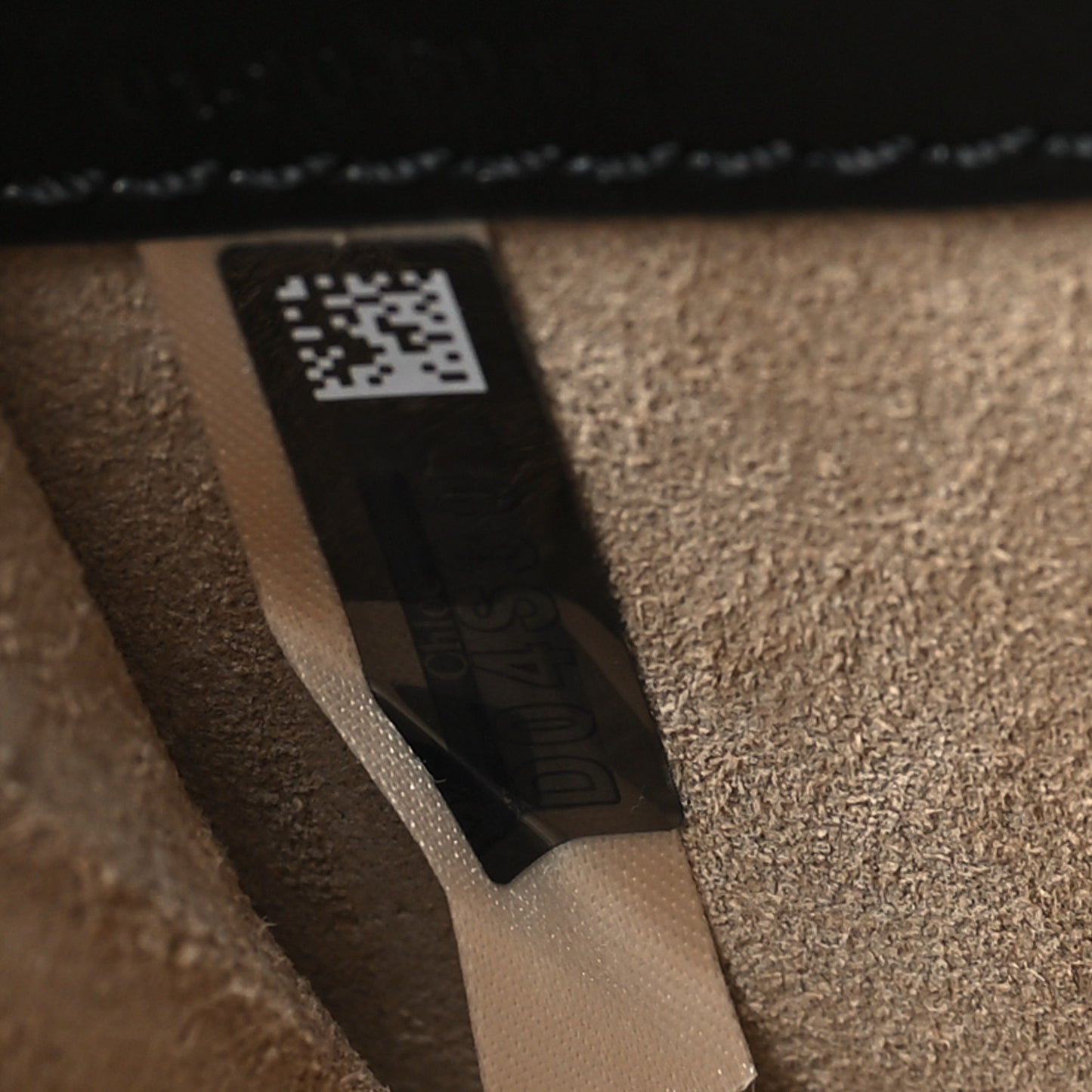 Calfskin Mini C Vanity Bag Black