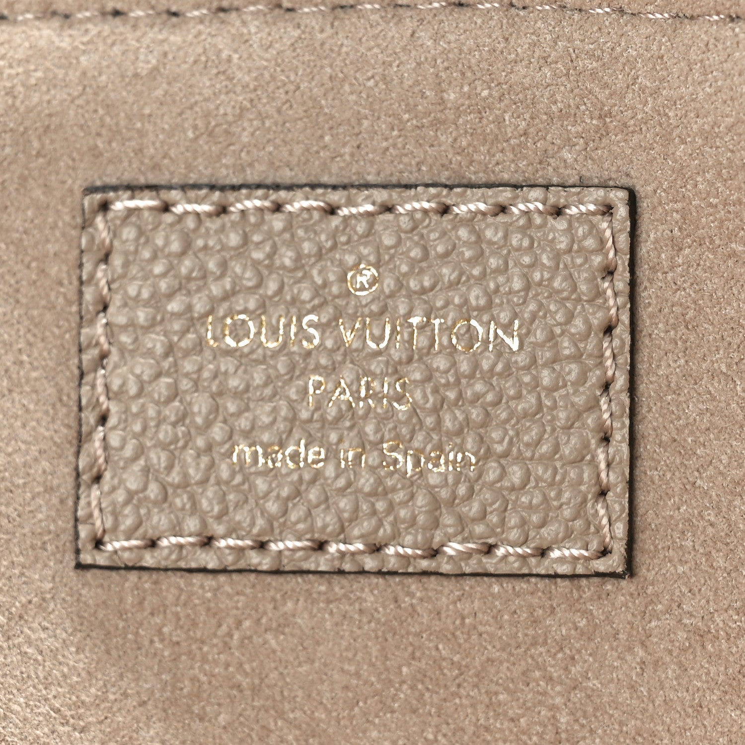 Louis Vuitton Empreinte Monogram Giant Petit Palais Tourterelle Creme 6 of 9