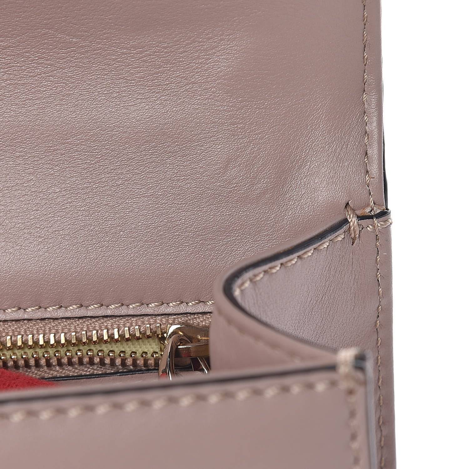 Valentino Garavani Vitello Small Glam Lock Rockstud Flap Poudre 11 of 12