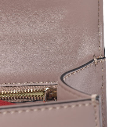 Valentino Garavani Vitello Small Glam Lock Rockstud Flap Poudre 11 of 12