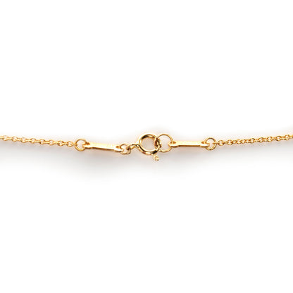 Tiffany 18k Gold Open Heart Pendant Elsa Peretti Necklace 4 of 5