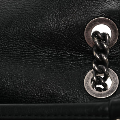 Chanel Calfskin Quilted Mini French Riviera Flap Black 14 of 15