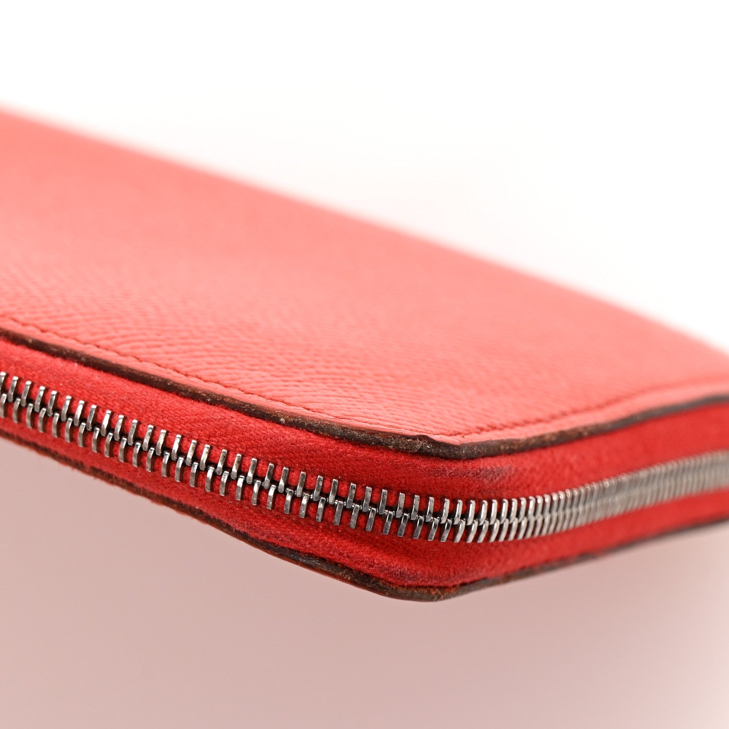 Hermes Epsom Silk'in Wallet Capucine 10 of 10