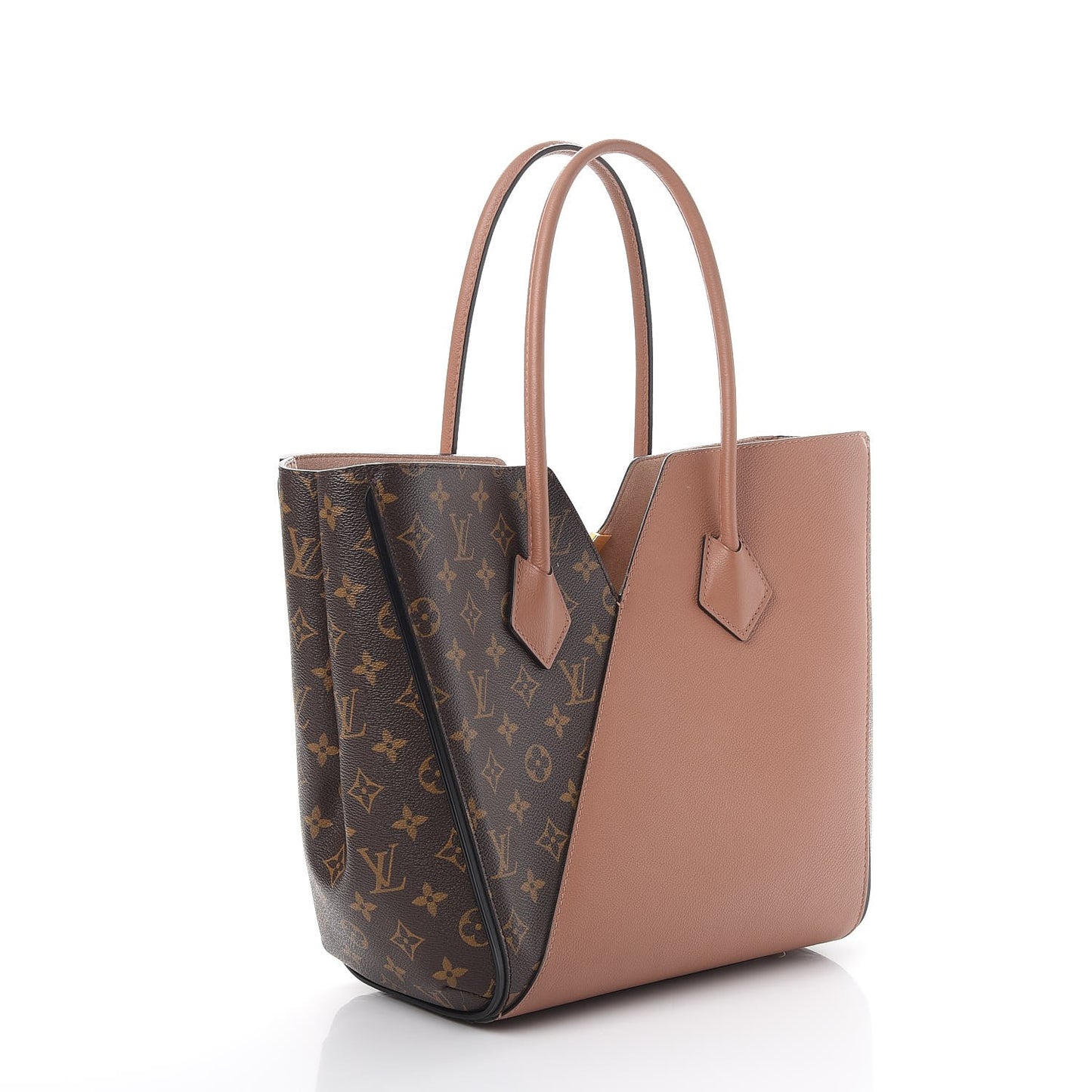 Calfskin Monogram Kimono Tote Bois de Rose