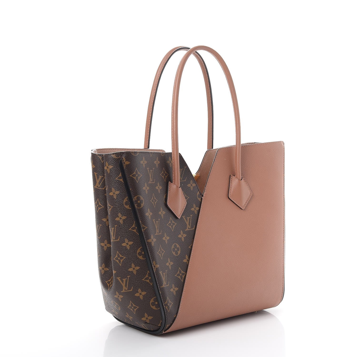 Louis Vuitton Calfskin Monogram Kimono Tote Bois de Rose 3 of 8