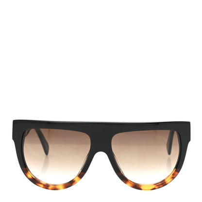 Celine Shadow Sunglasses CL 41026/S Black Havana 2 of 6