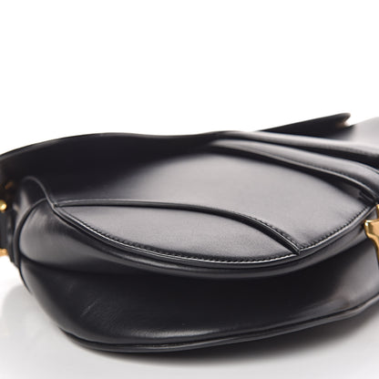 Christian Dior Calfskin Saddle Bag Black 5 of 10