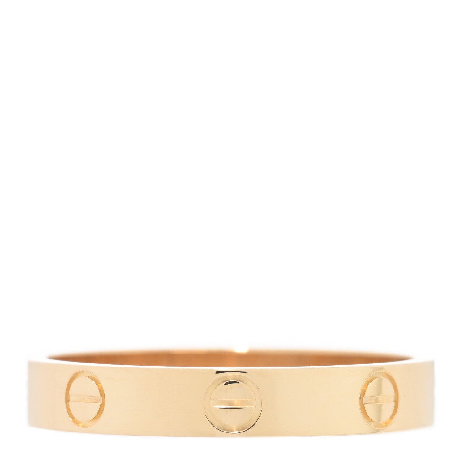 Cartier 18K Yellow Gold 3.5mm LOVE Wedding Band Ring 60 9 3 of 5