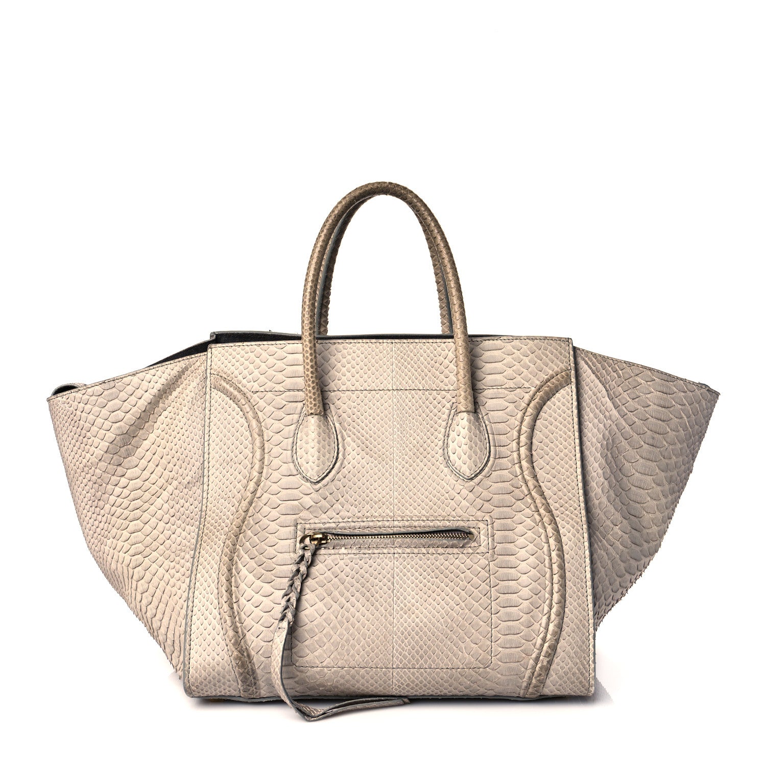 Celine Python Medium Phantom Luggage Grey 1 of 10