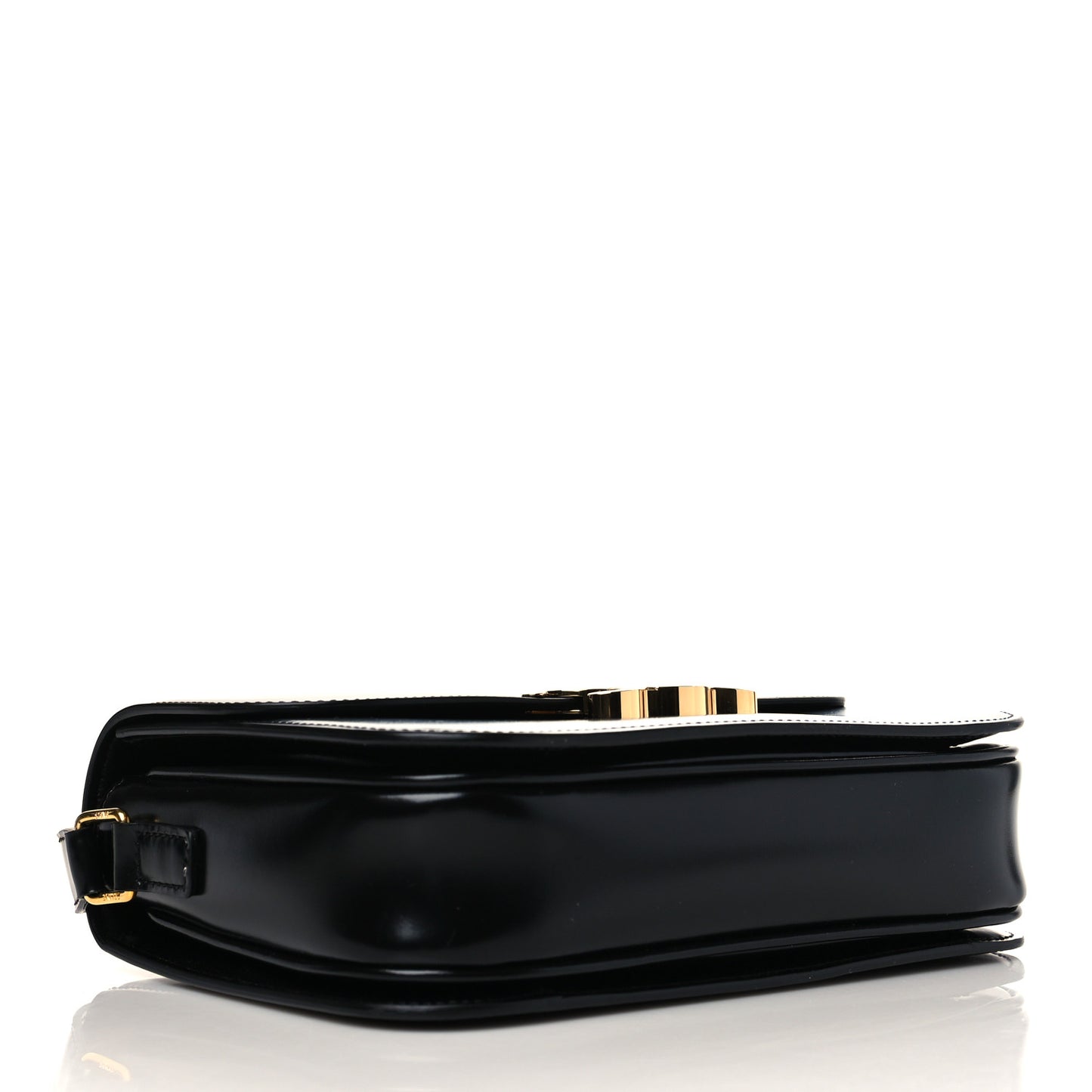 Shiny Calfskin Teen Triomphe Black