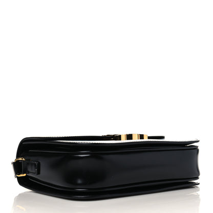 Celine Shiny Calfskin Teen Triomphe Black 4 of 6