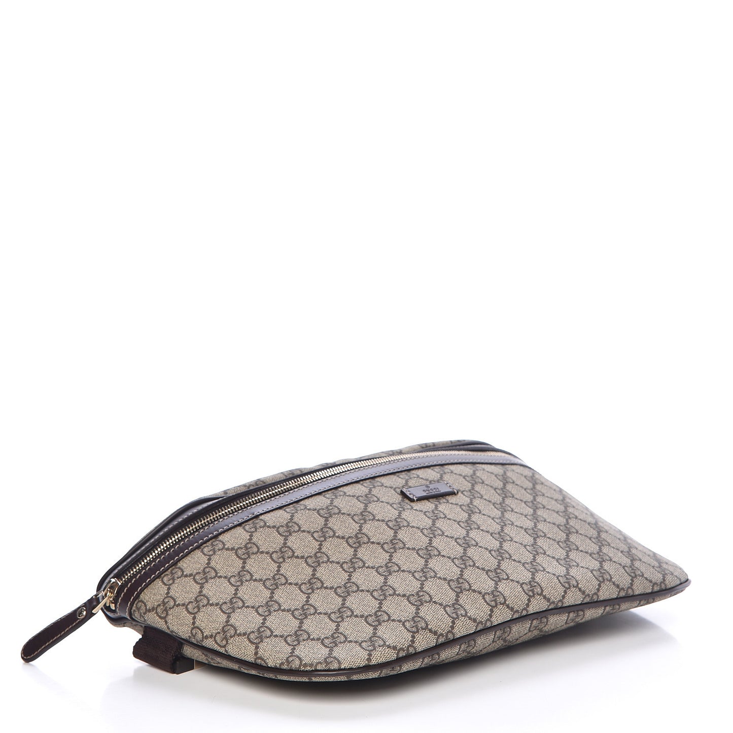 GG Plus Monogram Belt Bag Dark Brown