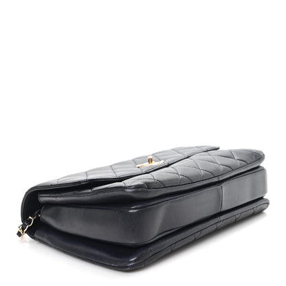Chanel Lambskin Quilted Medium Trendy CC Flap Dual Handle Bag Black 4 of 13