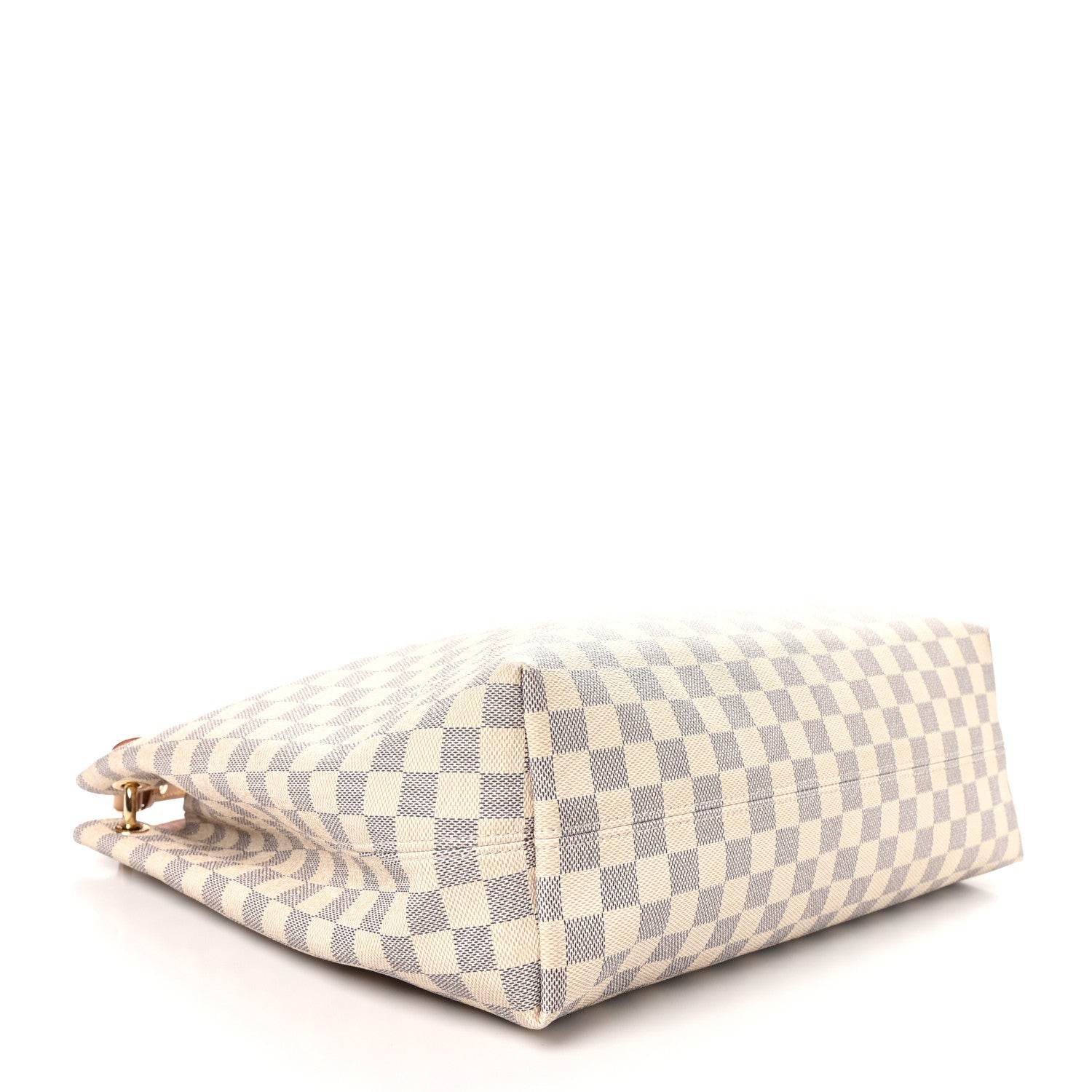 Louis Vuitton Damier Azur Graceful MM Rose Ballerine 4 of 10