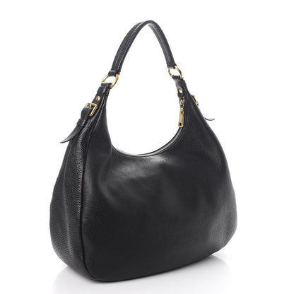 Prada Vitello Daino Hobo Nero Black 3 of 8