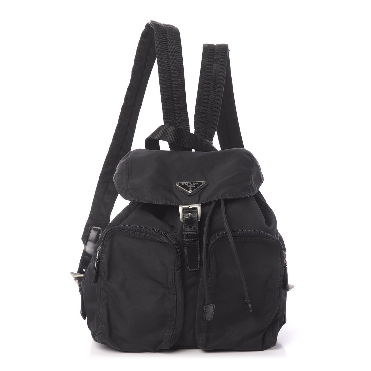 Tessuto Nylon Small Backpack Black