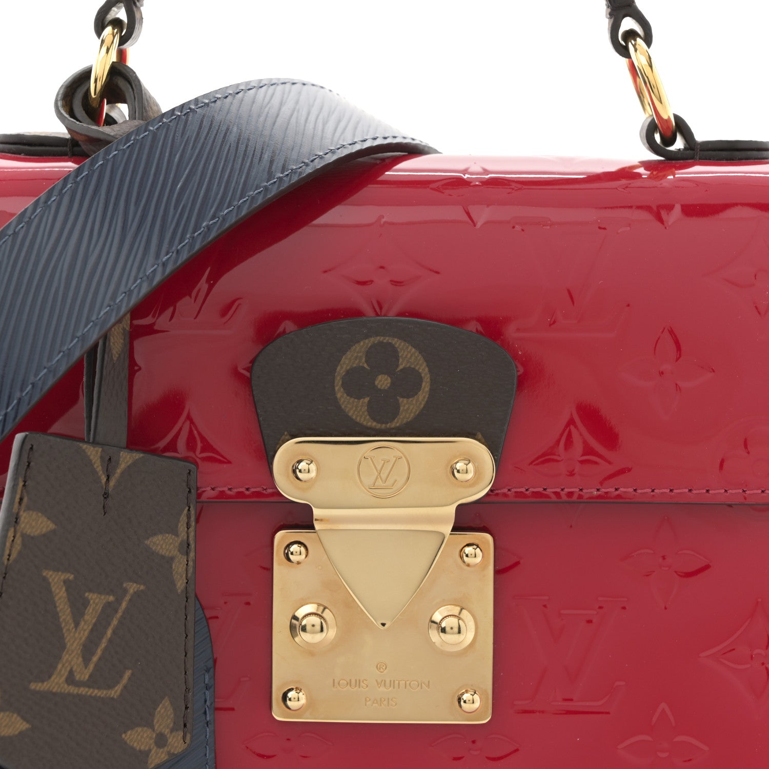 Louis Vuitton Vernis Epi Monogram Spring Street Scarlet 8 of 12