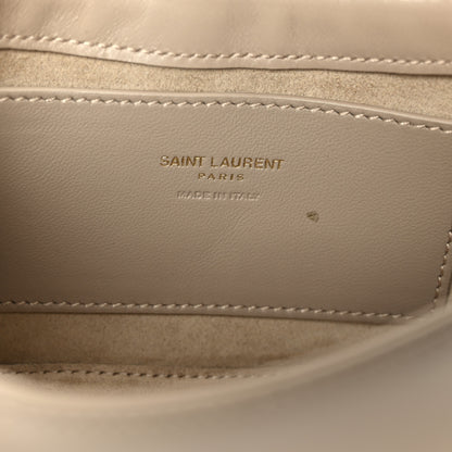 Saint Laurent Vegetable Le 5 A 7 Mini Hobo Dark Beige 6 of 10