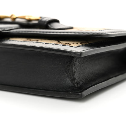 Gucci Monogram Lady Web Convertible Wallet Black 10 of 11