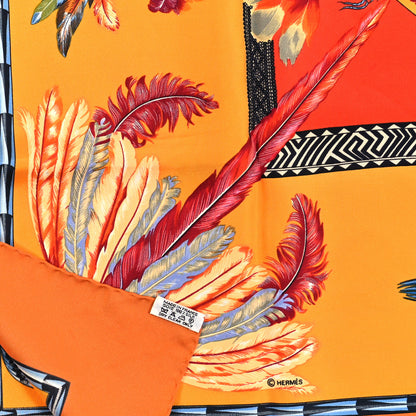 Hermes Silk Brazil Scarf 90 3 of 3