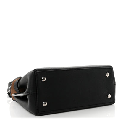 Louis Vuitton Calfskin Lockme Ever BB Black 3 of 8