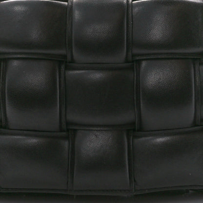 Bottega Veneta Nappa Maxi Intreccio Padded Cassette Crossbody Bag Black 9 of 11