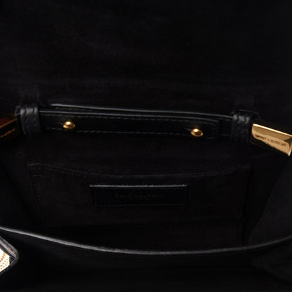 Saint Laurent Calfskin Classic Y Ligne Chain Wallet Black 4 of 11