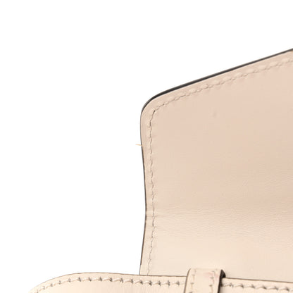 Gucci Calfskin Mini Sylvie Top Handle Bag White 12 of 17