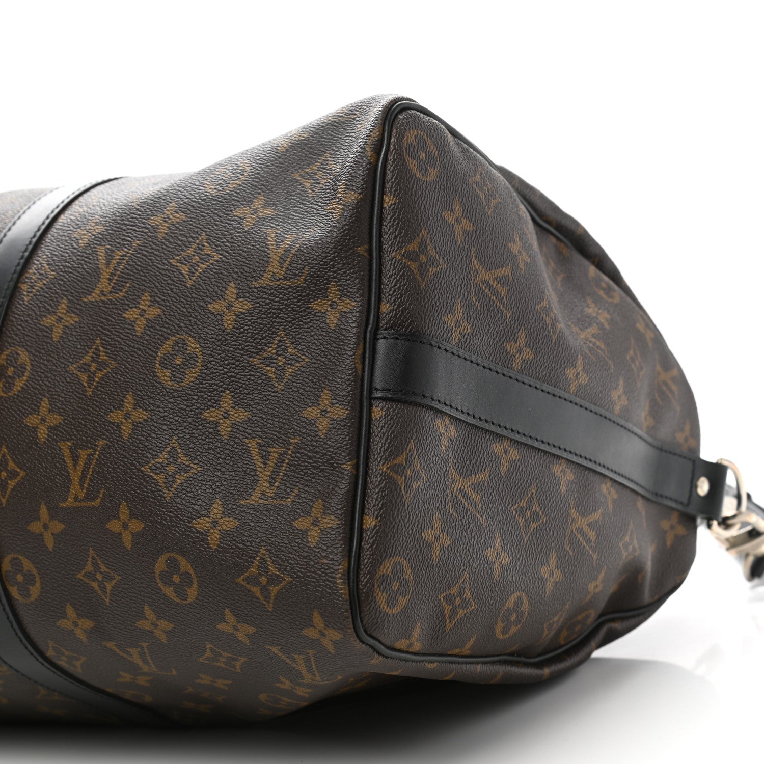 Louis Vuitton Monogram Macassar Keepall Bandouliere 45 10 of 11