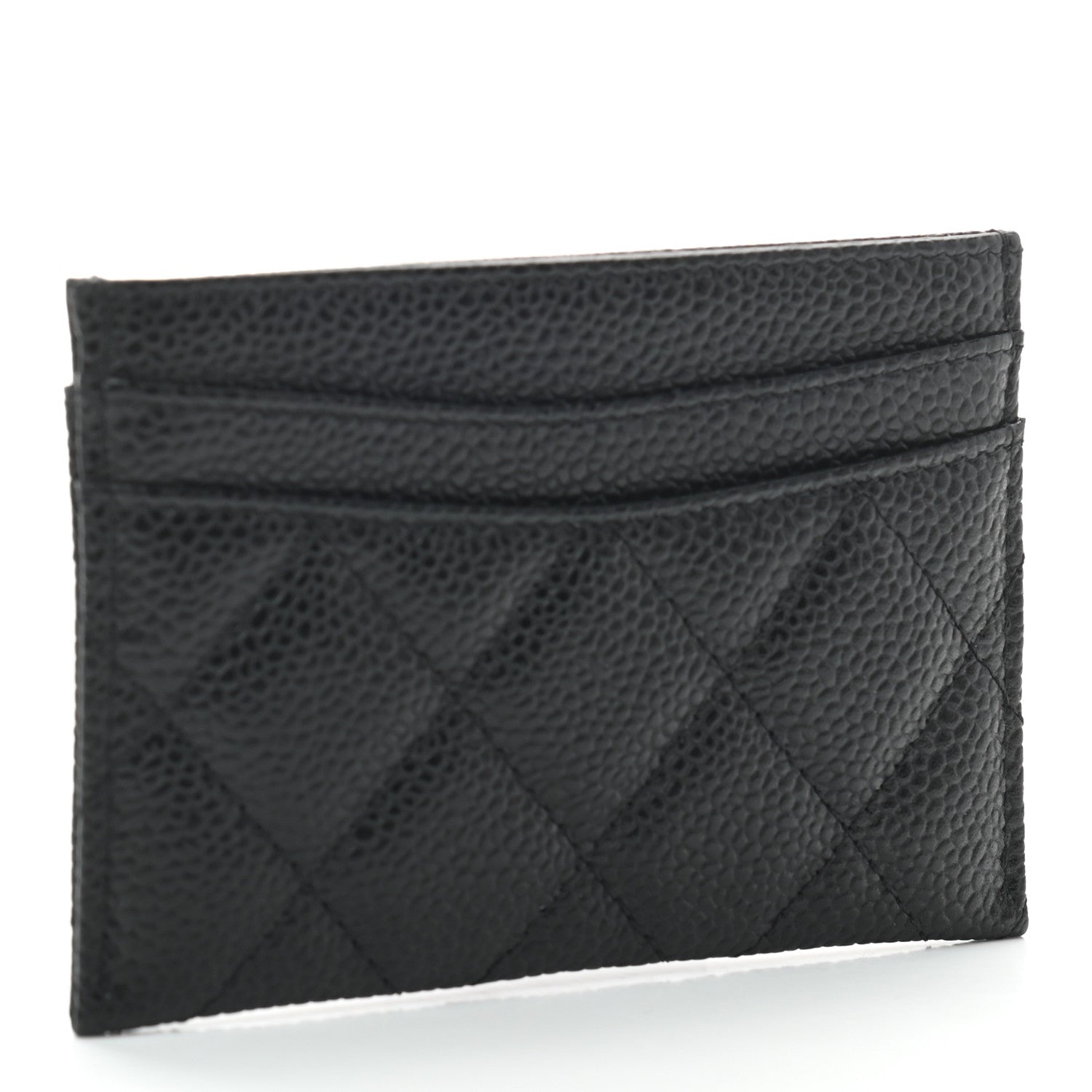 Chanel Caviar Quilted Card Holder Black 3 of 8