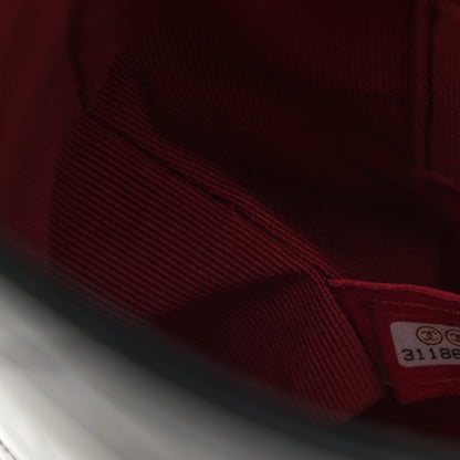 Chanel Calfskin Quilted Pearl Small About Pearls Hobo Bag Black 7 of 10