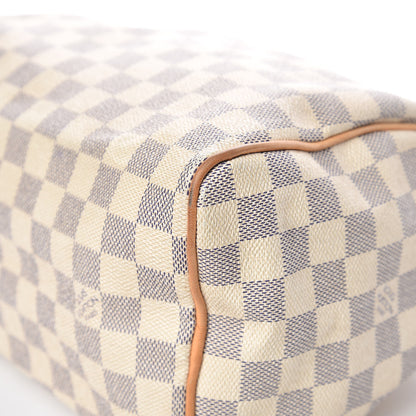 Louis Vuitton Damier Azur Speedy 25 20 of 21