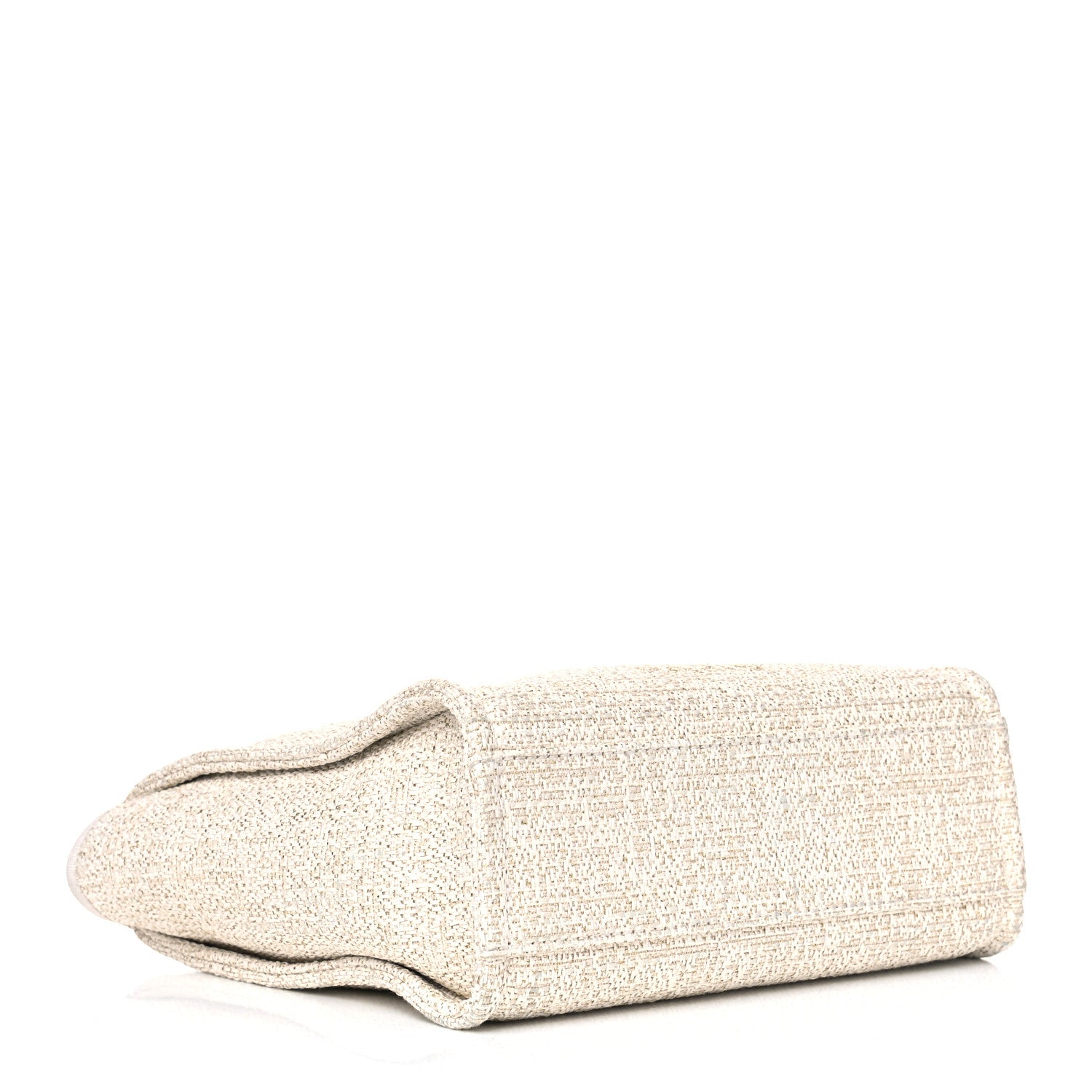 Chanel Canvas Mini Deauville Tote Light Beige 3 of 7