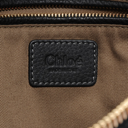 Chloe Calfskin Large Marcie Satchel Black 6 of 9