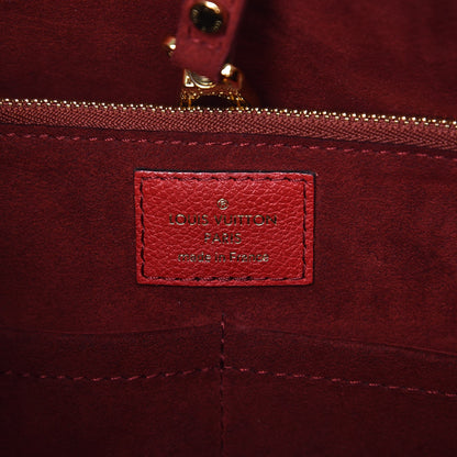 Louis Vuitton Calfskin Monogram Kimono Tote Cherry 6 of 11