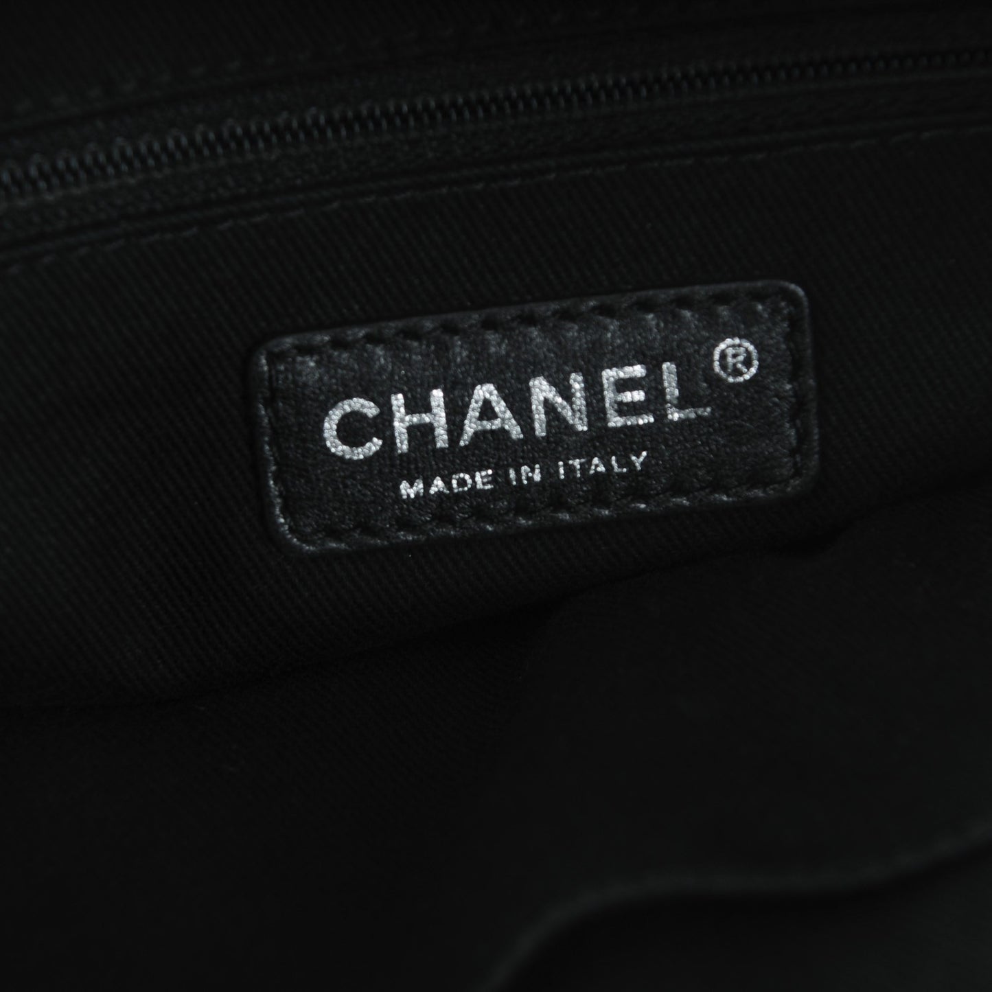 Canvas Mini Deauville Tote Dark Grey