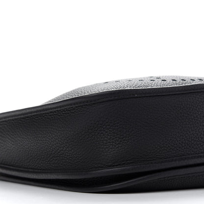 Hermes Taurillon Clemence Evelyne III PM Black 9 of 10