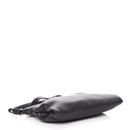 Prada Vitello Daino Crossbody Bag Black 4 of 8