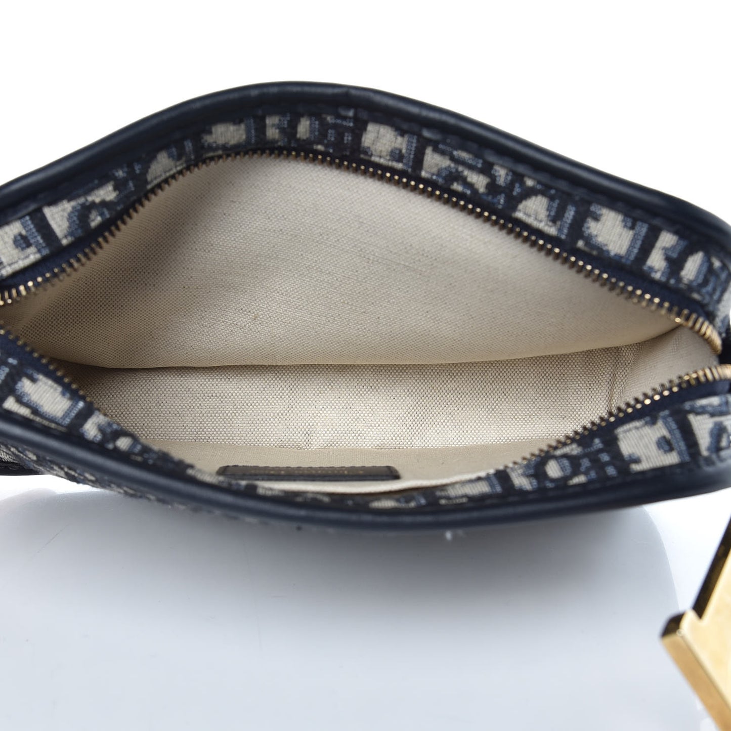 Oblique Diorquake Clutch Blue