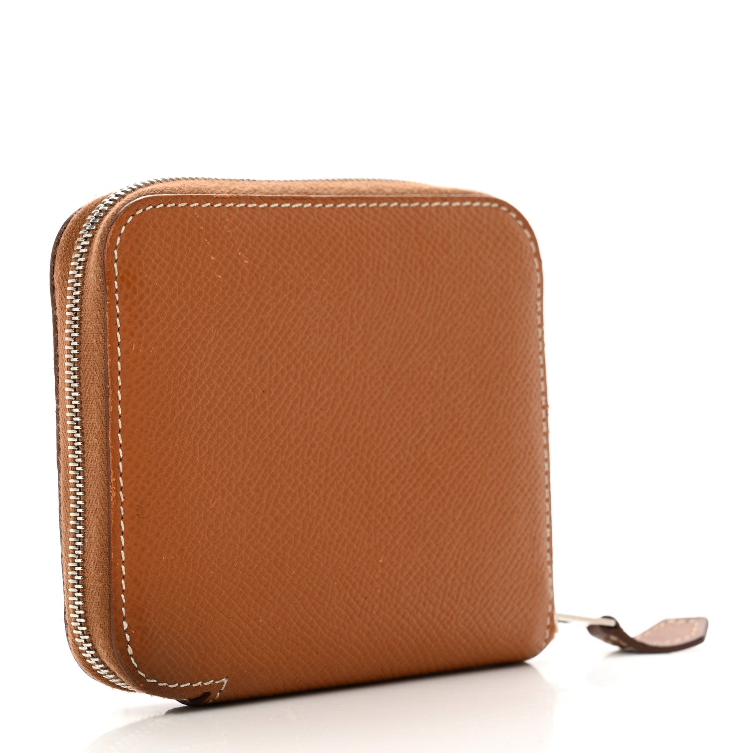 Hermes Epsom Silk'in Compact Wallet Gold 3 of 7