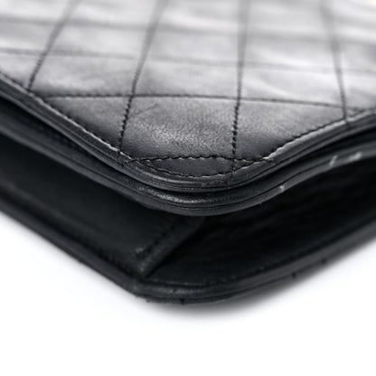 Chanel Lambskin Quilted Wallet On Chain WOC Black 9 of 28