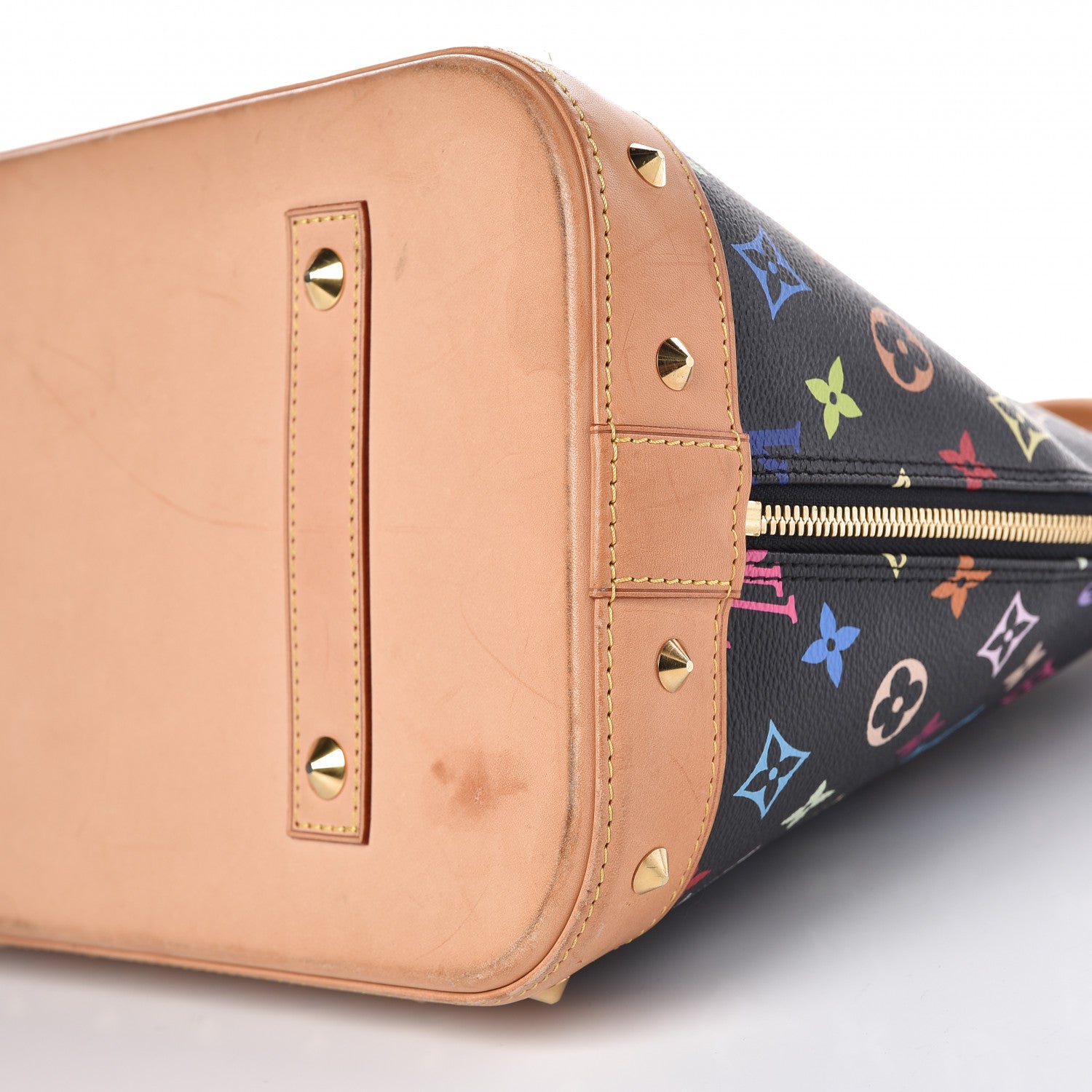 Louis Vuitton Monogram Multicolor Alma GM Black 11 of 12