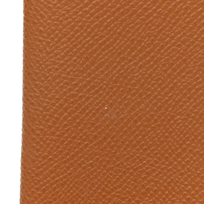 Hermes Epsom Calvi Card Case Gold 8 of 10
