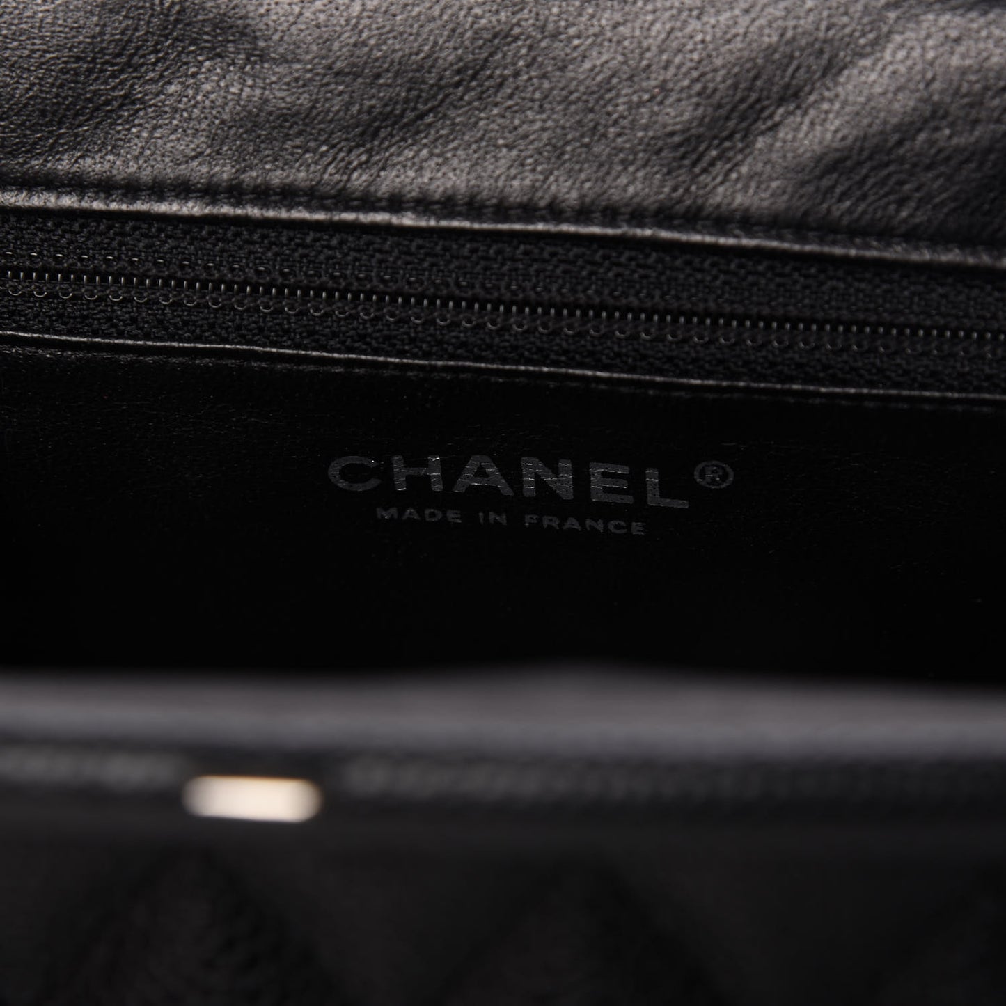 Caviar Quilted Timeless Clutch Black