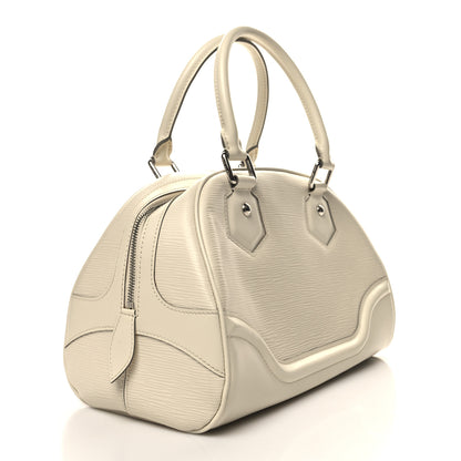 Louis Vuitton Epi Bowling Montaigne PM Ivory 3 of 15